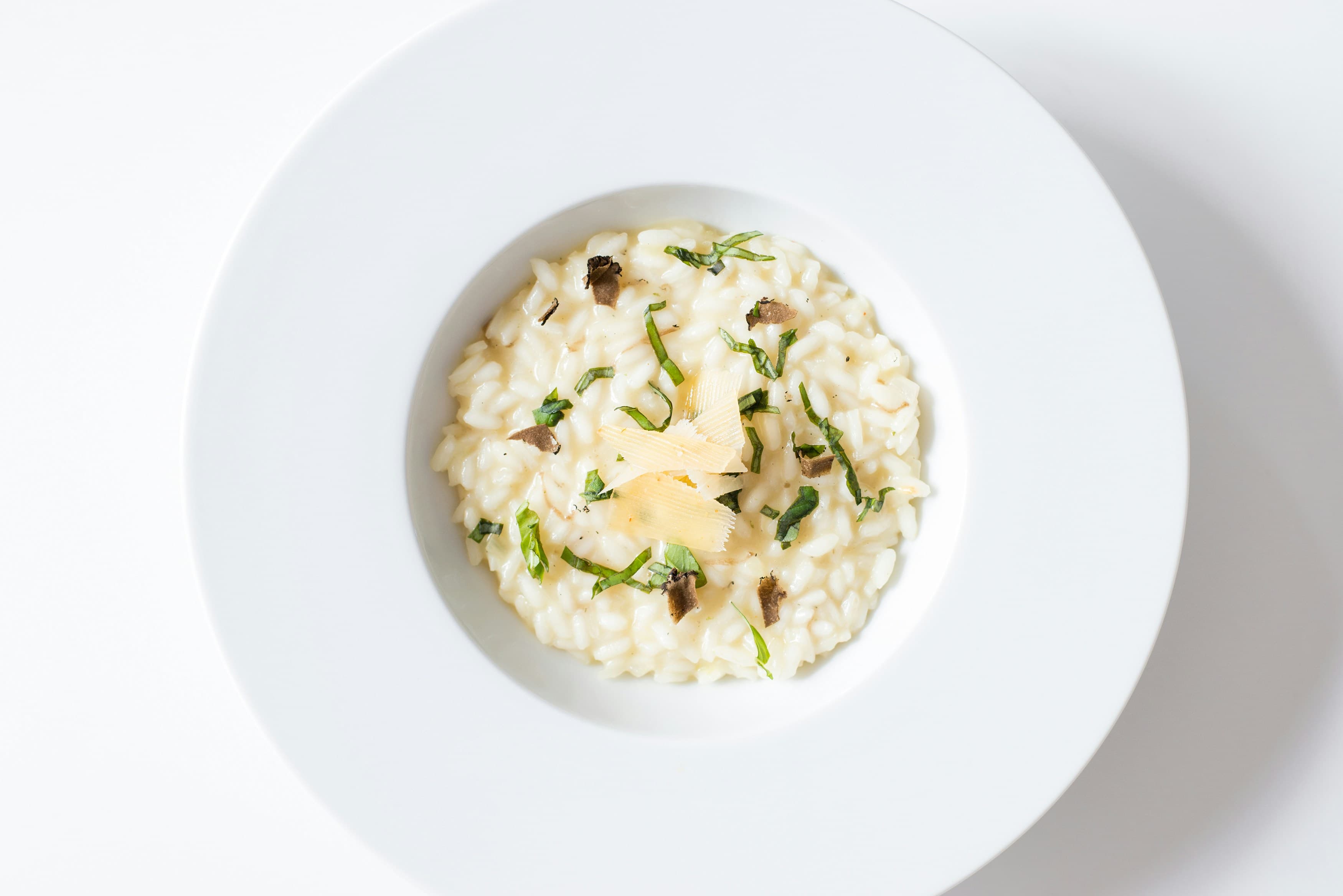 Risotto aux champignons et parmesan